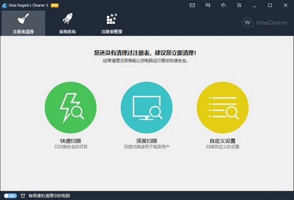 Wise Registry Cleaner X Pro截图