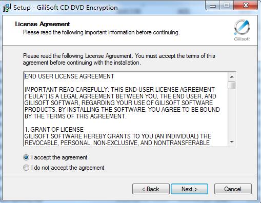 GiliSoft CD DVD Encryption截图