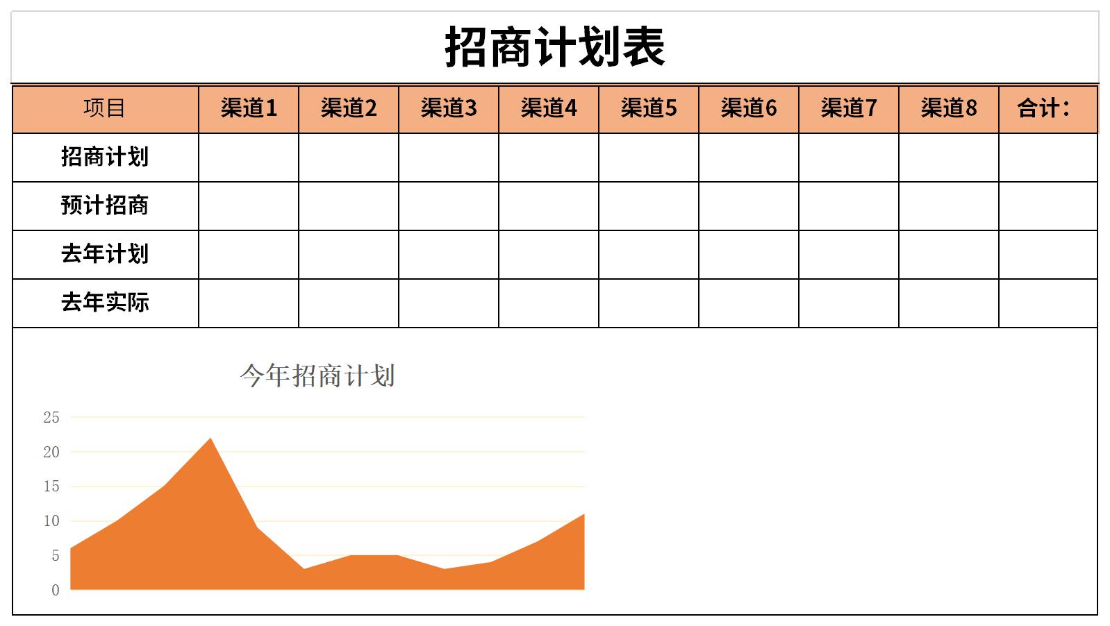 招商计划书截图