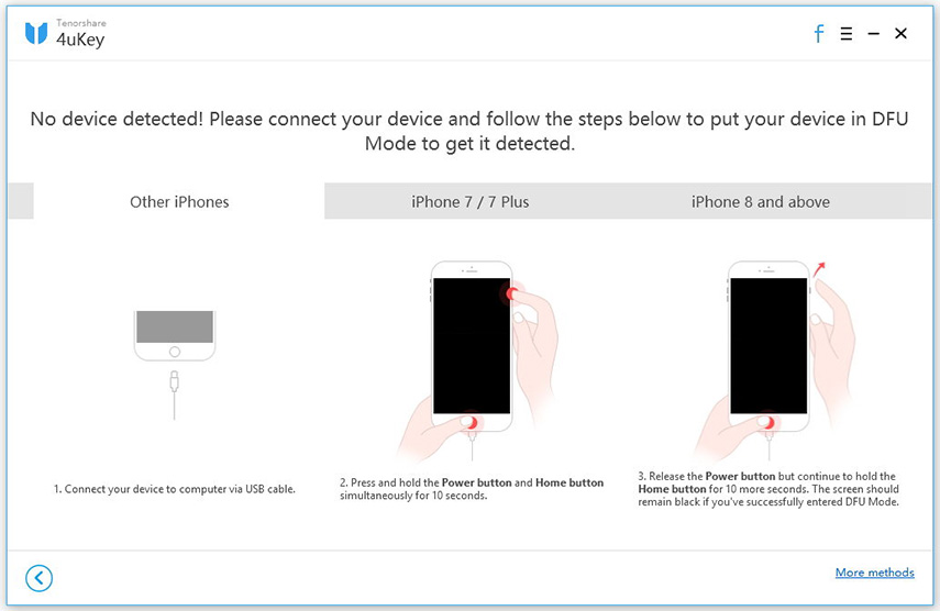 Tenorshare 4uKey截图