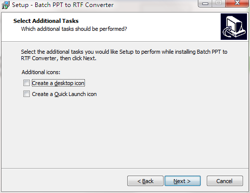 Batch PPT to RTF Converter截图