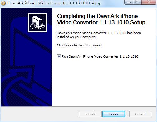 DawnArk iPhone Video Converter截图