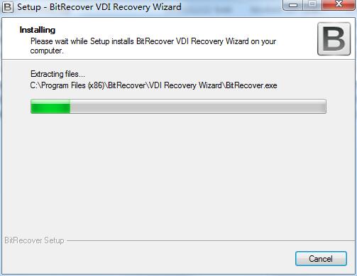 BitRecover VDI Recovery Wizard截图