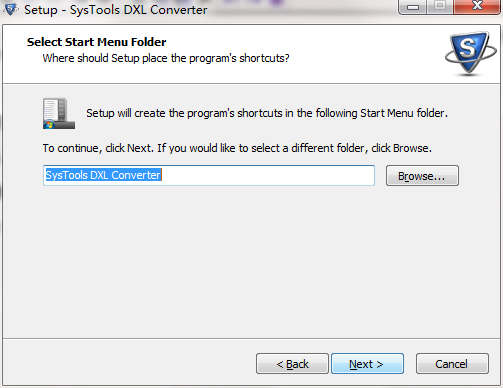 SysTools DXL to PST Converter截图