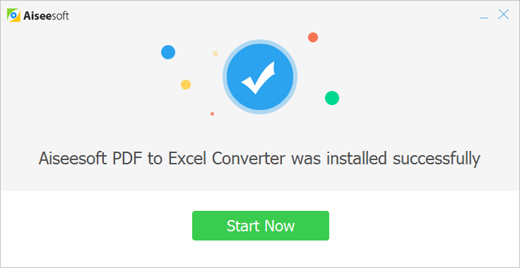 Aiseesoft PDF to Excel Converter截图