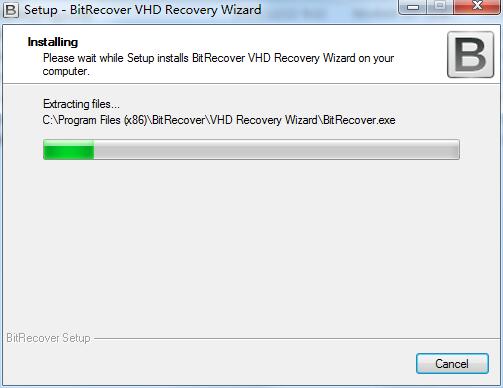 BitRecover VHD Recovery Wizard截图