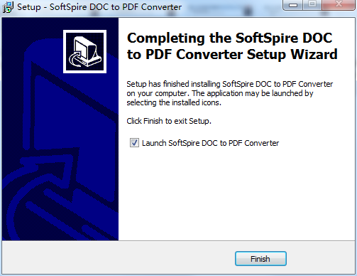 SoftSpire DOC to PDF Converter截图