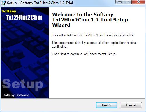 Softany Txt2Htm2Chm截图