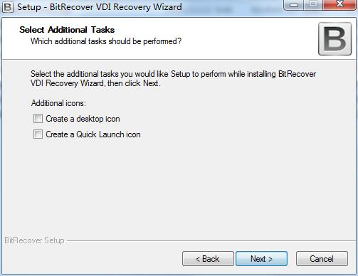 BitRecover VDI Recovery Wizard截图