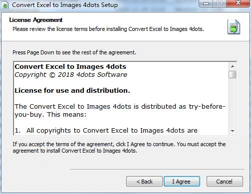 Convert Excel to Images 4dots截图