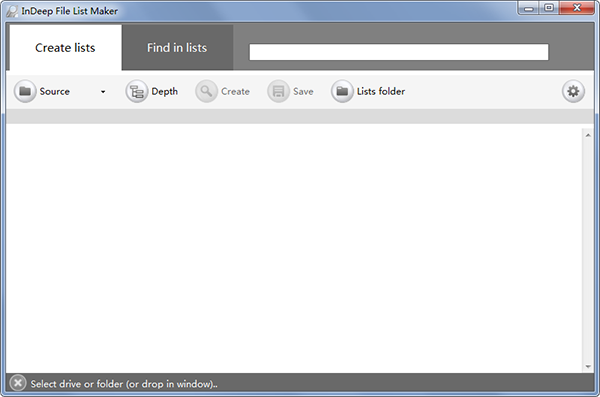 InDeep File List Maker截图