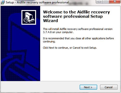 Aidfile Recovery Software截图