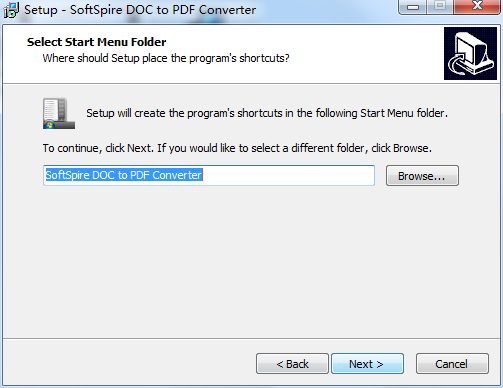 SoftSpire DOC to PDF Converter截图