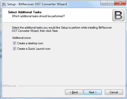 BitRecover OST Converter Wizard截图