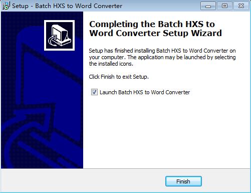 Batch HXS TO DOC Converter截图