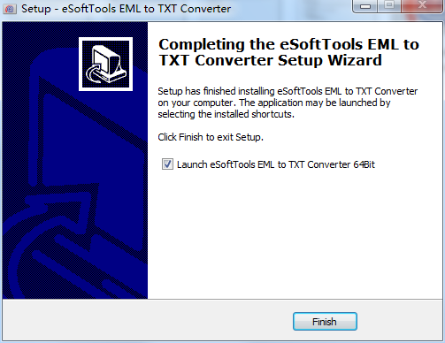 eSoftTools EML to TXT Converter截图