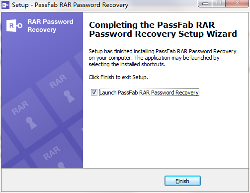 PassFab rar Password Recovery截图