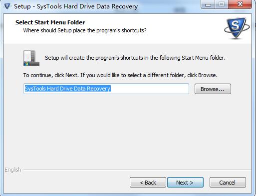 SysTools Hard Drive Data Recovery截图