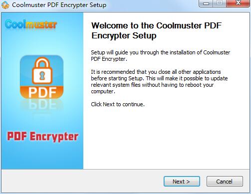 Coolmuster PDF Encrypter截图