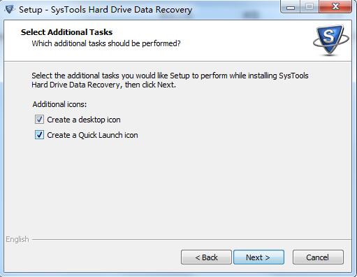 SysTools Hard Drive Data Recovery截图