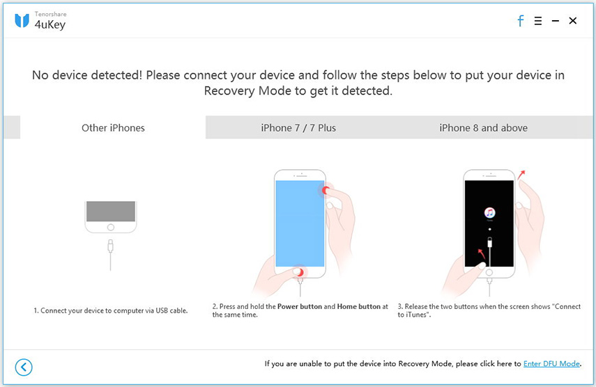 Tenorshare 4uKey截图