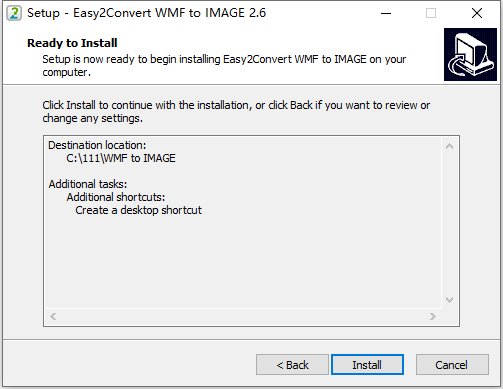 Easy2Convert WMF to IMAGE截图