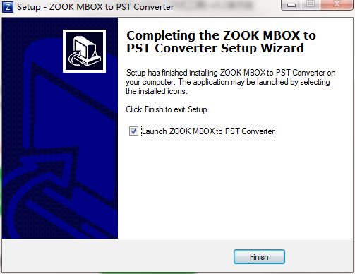 ZOOK PST to MBOX Converter截图