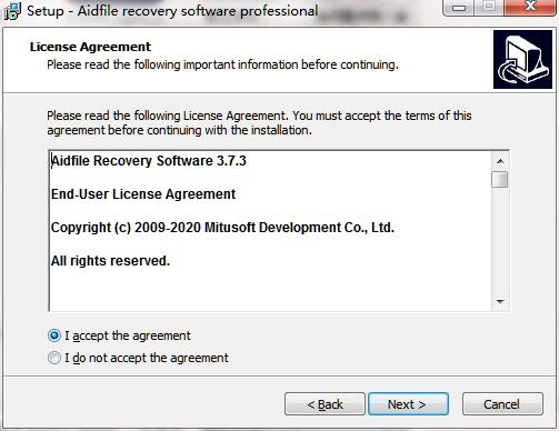 Aidfile Recovery Software截图