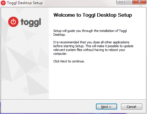 Toggl Desktop截图