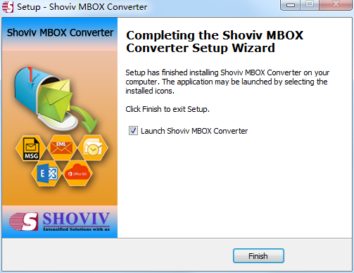 Shoviv MBOX Converter截图