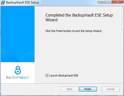 BackupVault ESE截图