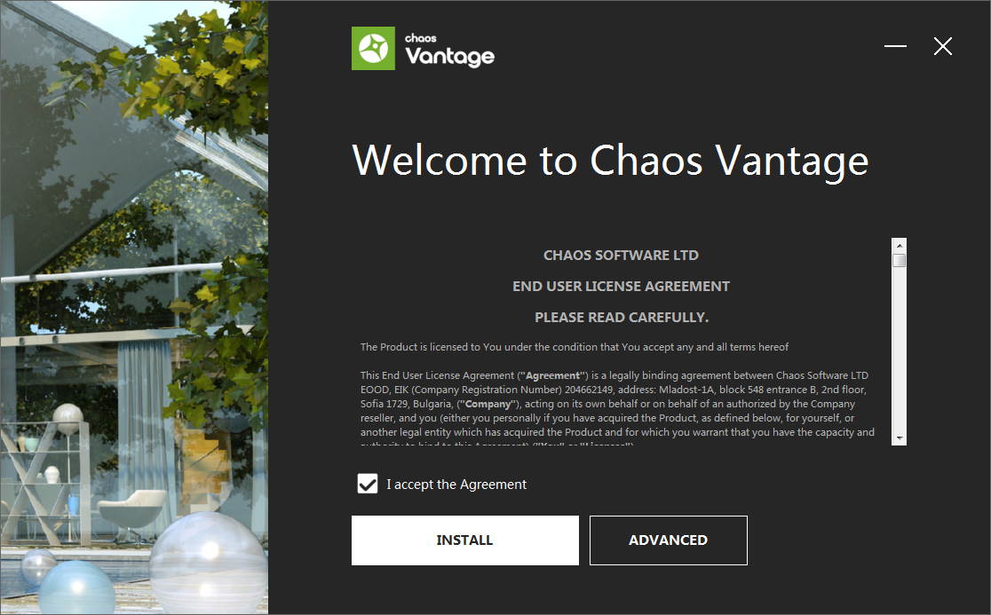 Chaos Vantage截图