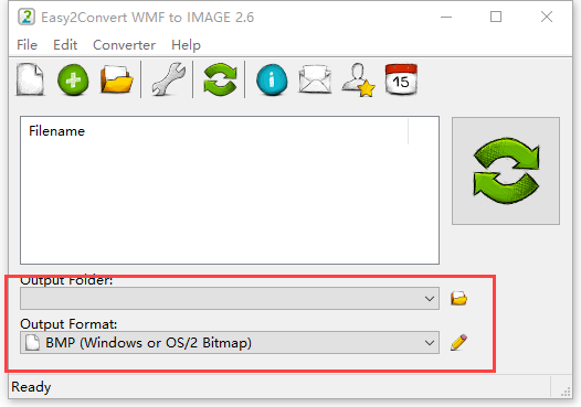 Easy2Convert WMF to IMAGE截图