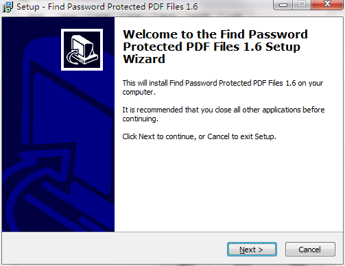 Find Password Protected PDF Files截图