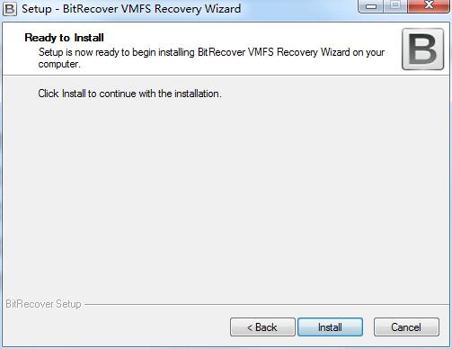 BitRecover VMFS Recovery Wizard截图