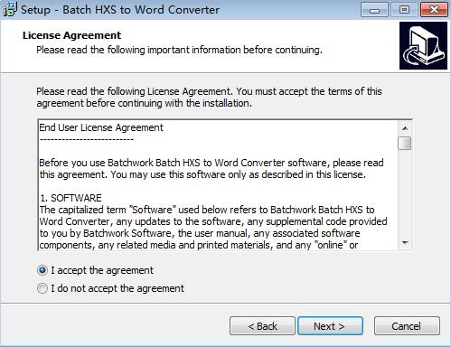 Batch HXS TO DOC Converter截图