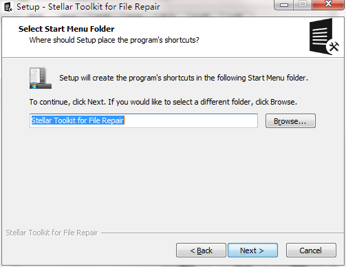 Stellar Toolkit for File Repair截图