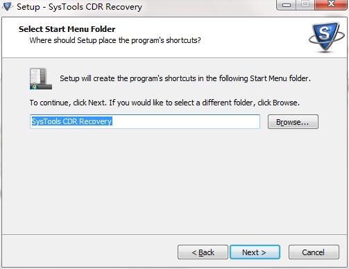 SysTools CDR Recovery截图