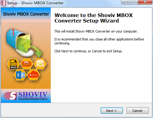 Shoviv MBOX Converter截图