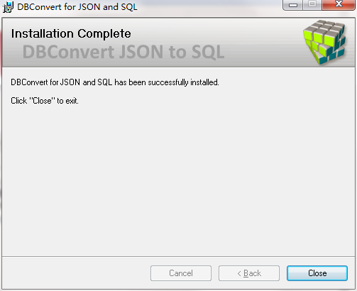 DBConvert for JSON and SQL截图