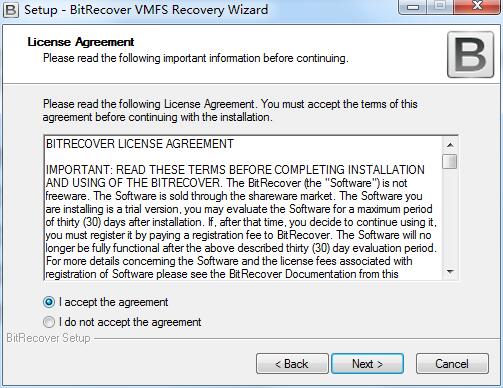 BitRecover VMFS Recovery Wizard截图