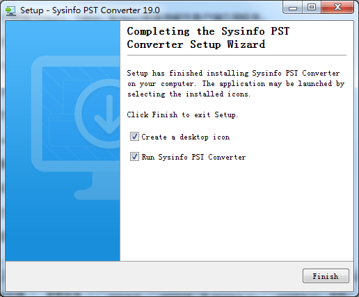 Sysinfo PST Converter截图