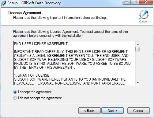 Gilisoft Data Recovery截图