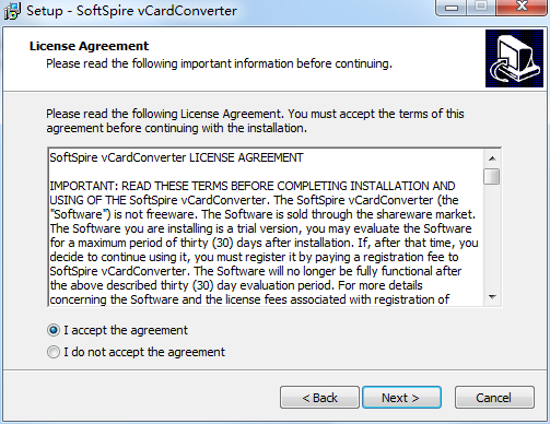 SoftSpire vCard Converter截图