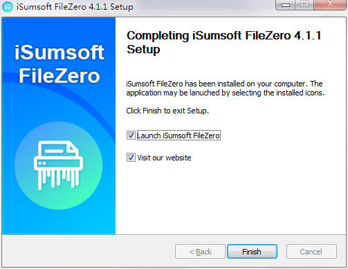 iSumsoft FileZero截图