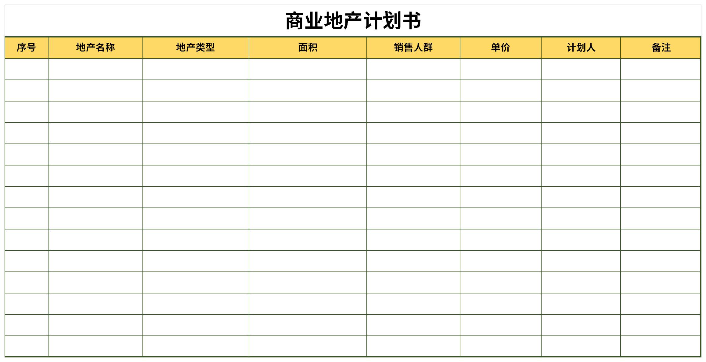 商业地产计划书截图