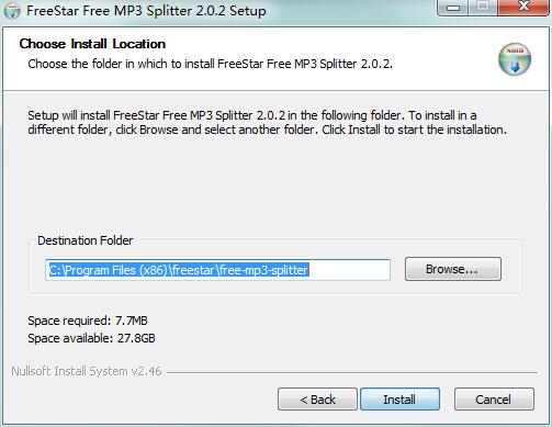 Free MP3 Splitter截图