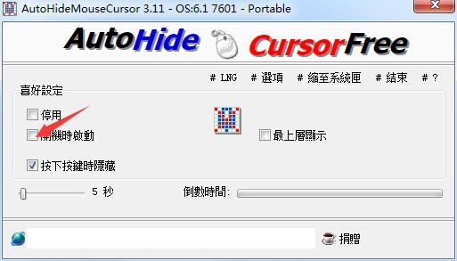 AutoHideMouseCursor截图