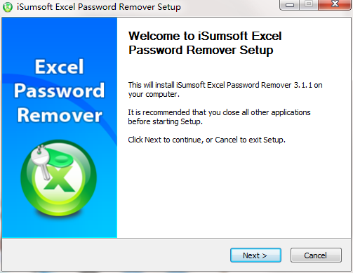 iSumsoft Excel Password Remover截图