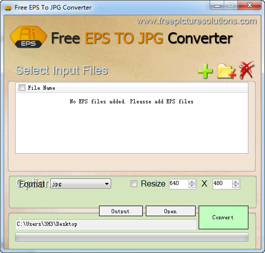 Free EPS To JPG Converter截图